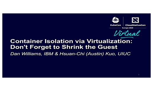 2020 KubeCon + CloudNativeCon Europe